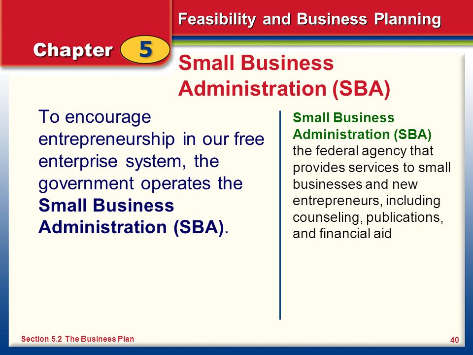 Sba and business plan